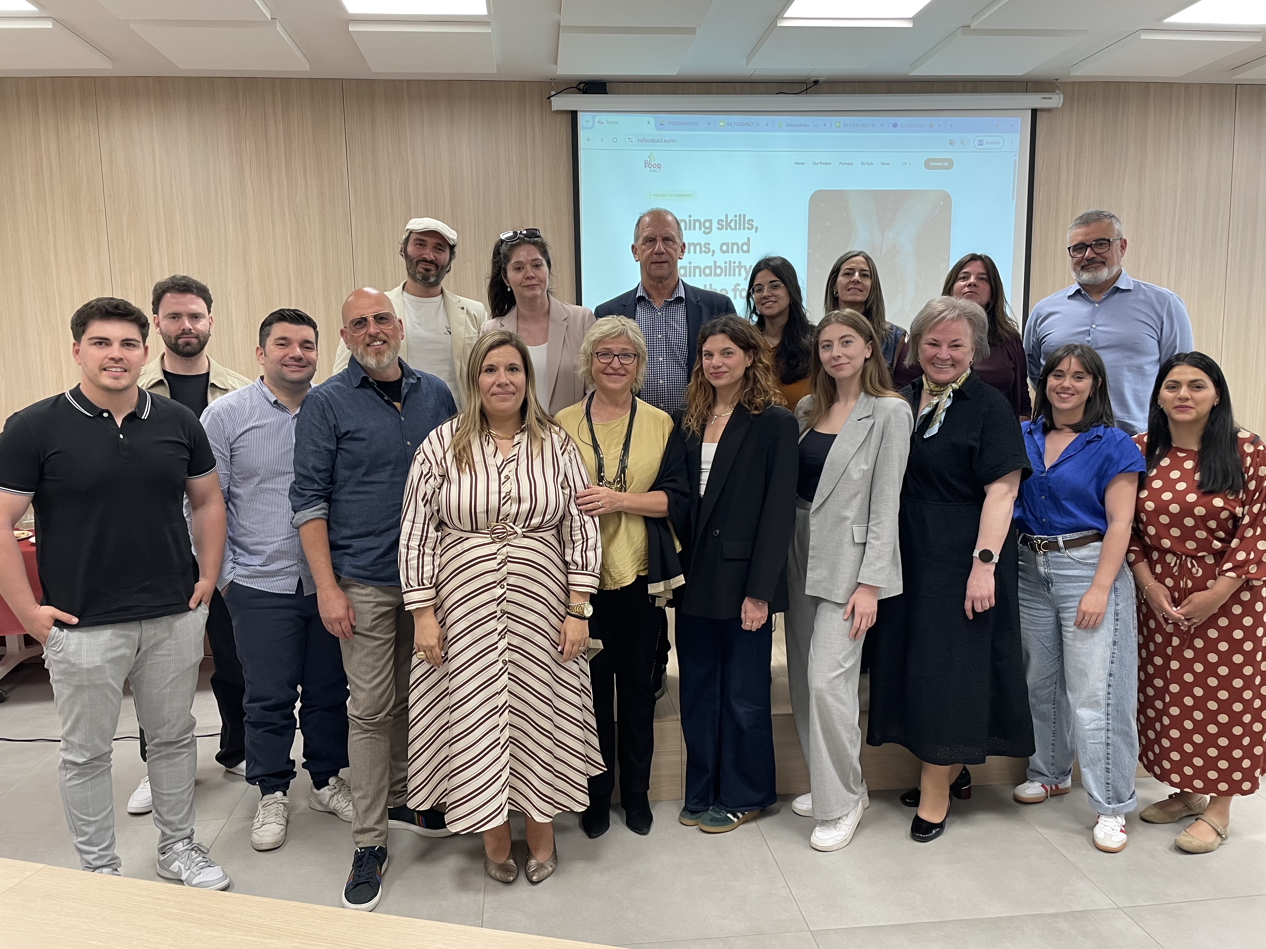 EU FOODPACT partners gathered in Reus